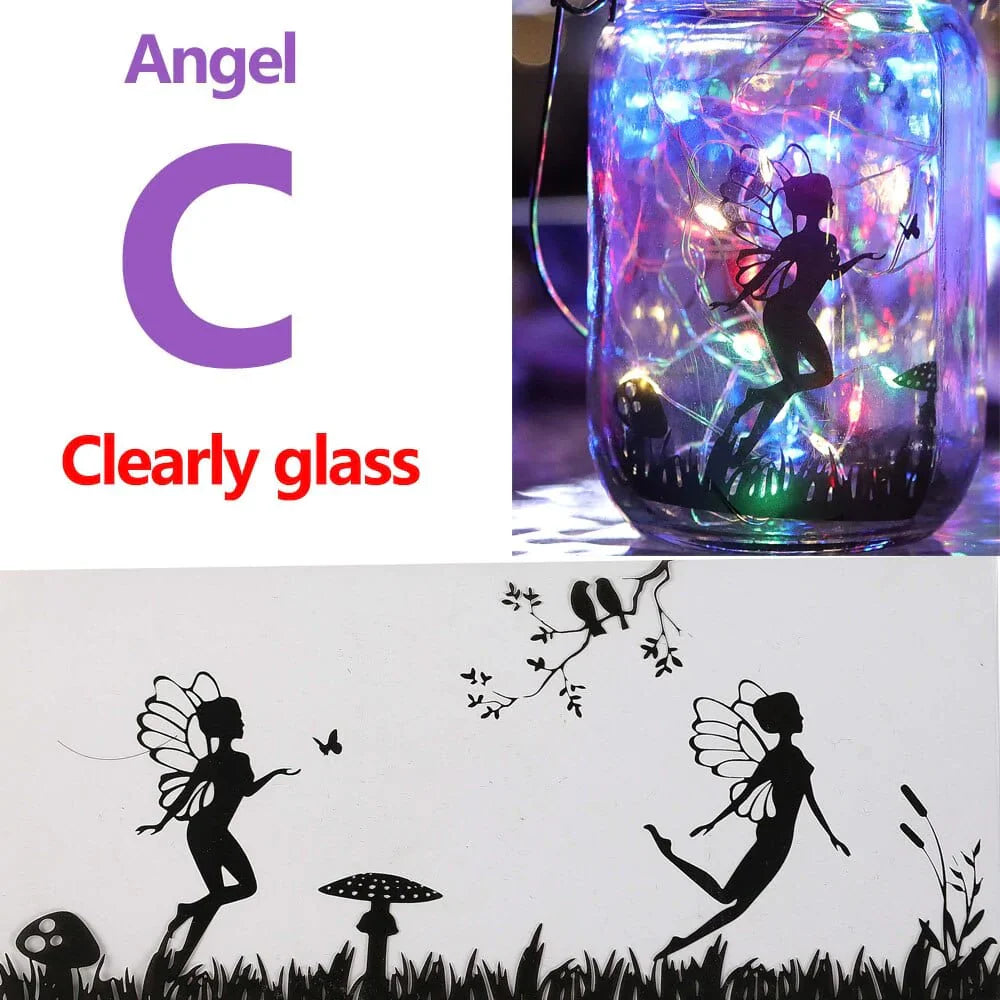 Rynx | Fairy Mason Jar Solar Lamp