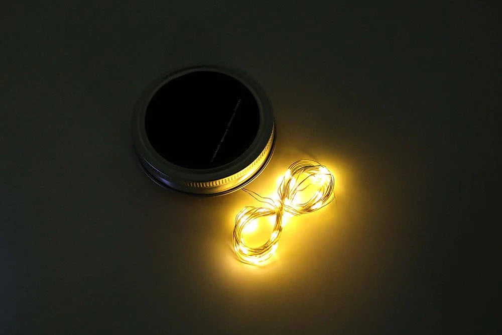 Rynx | Fairy Mason Jar Solar Lamp