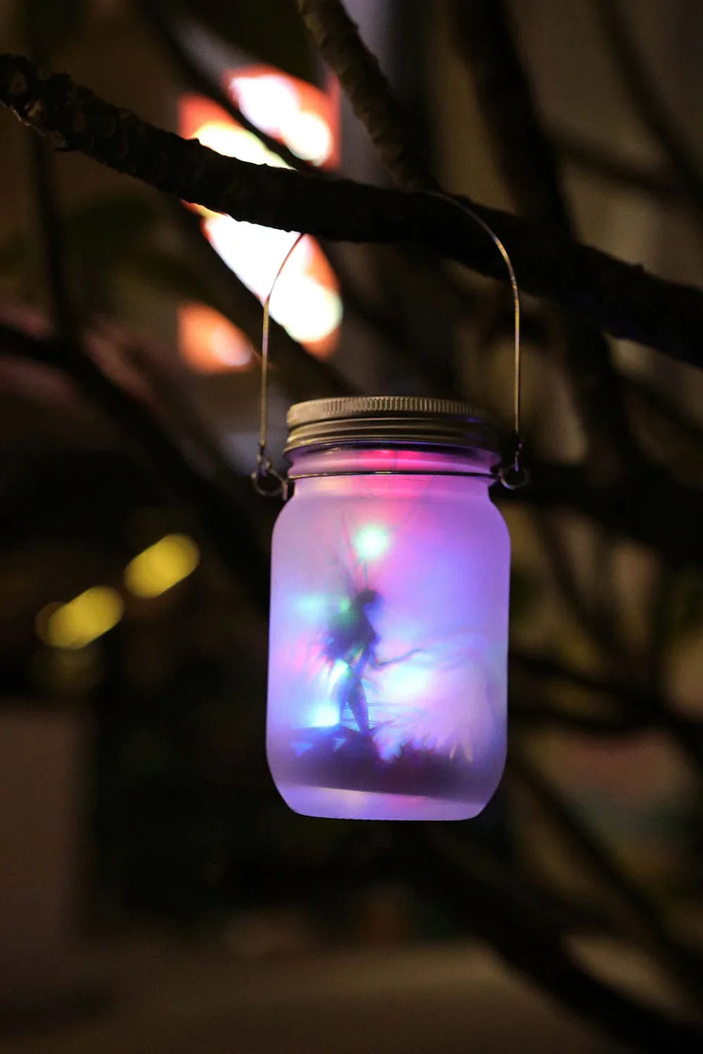 Rynx | Fairy Mason Jar Solar Lamp