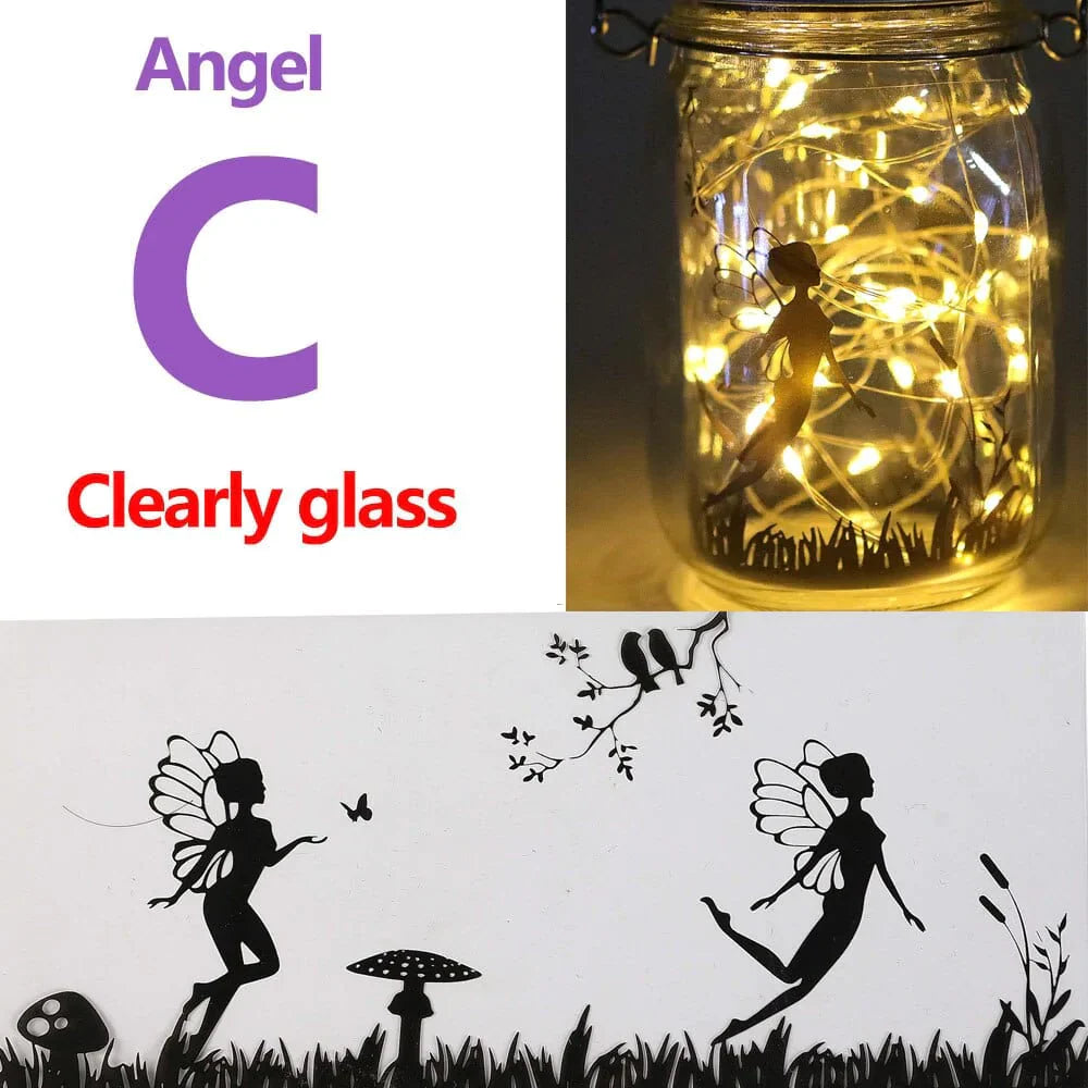 Rynx | Fairy Mason Jar Solar Lamp