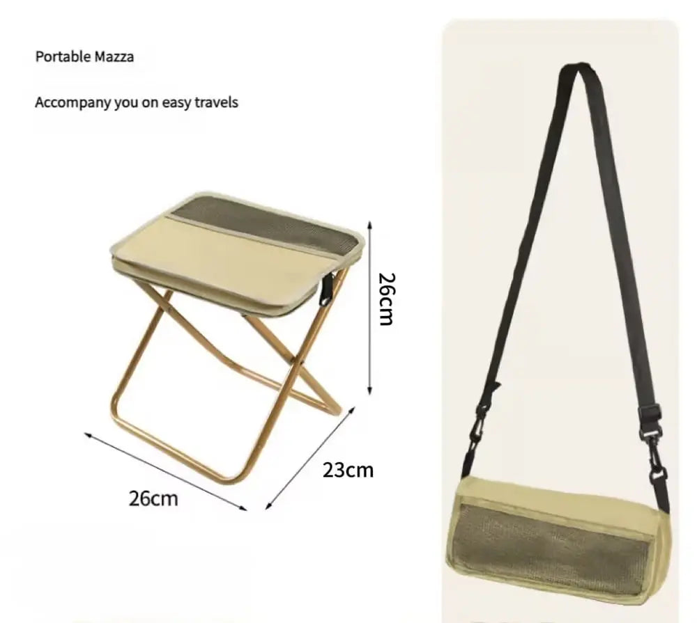 Rynx | Foldable Outdoor Stool – Lightweight, stable and portable