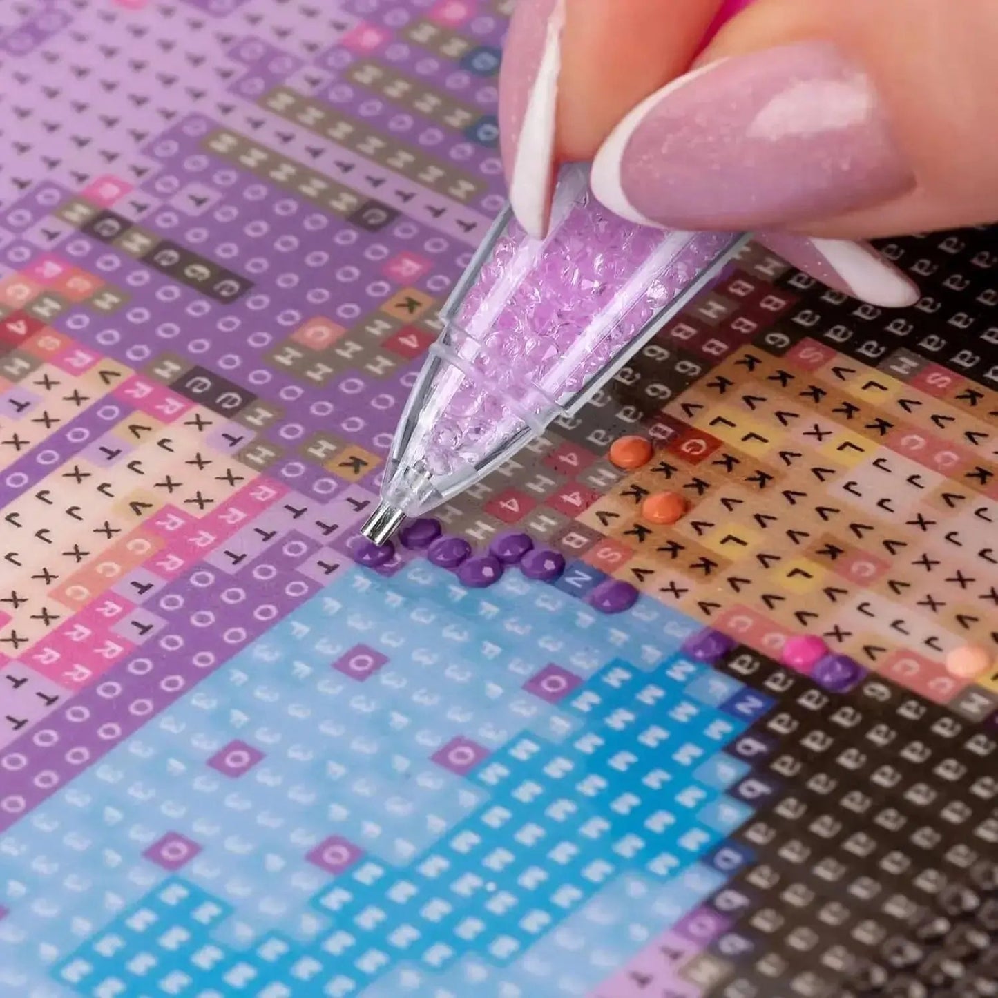 Rynx | Fine tip applicator with diamond grip for precise crafting & nail design