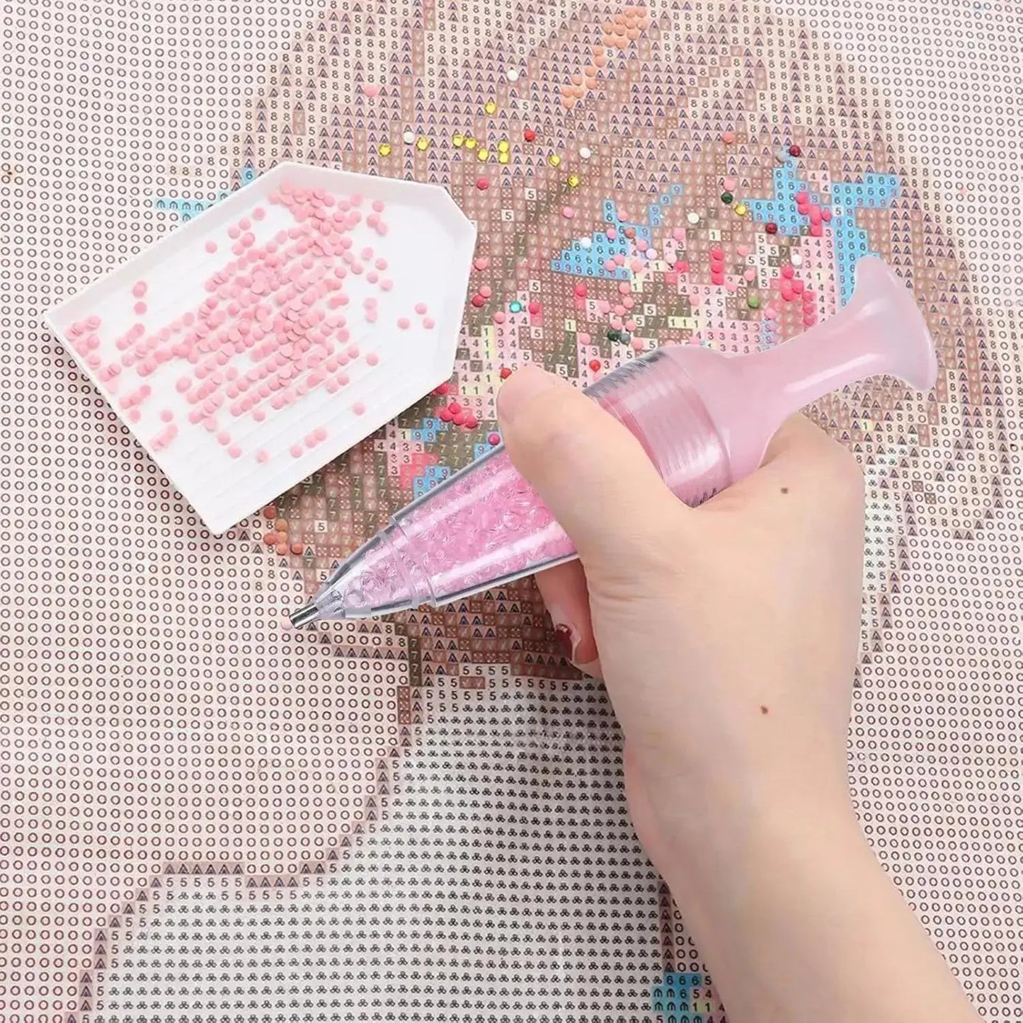 Rynx | Fine tip applicator with diamond grip for precise crafting & nail design