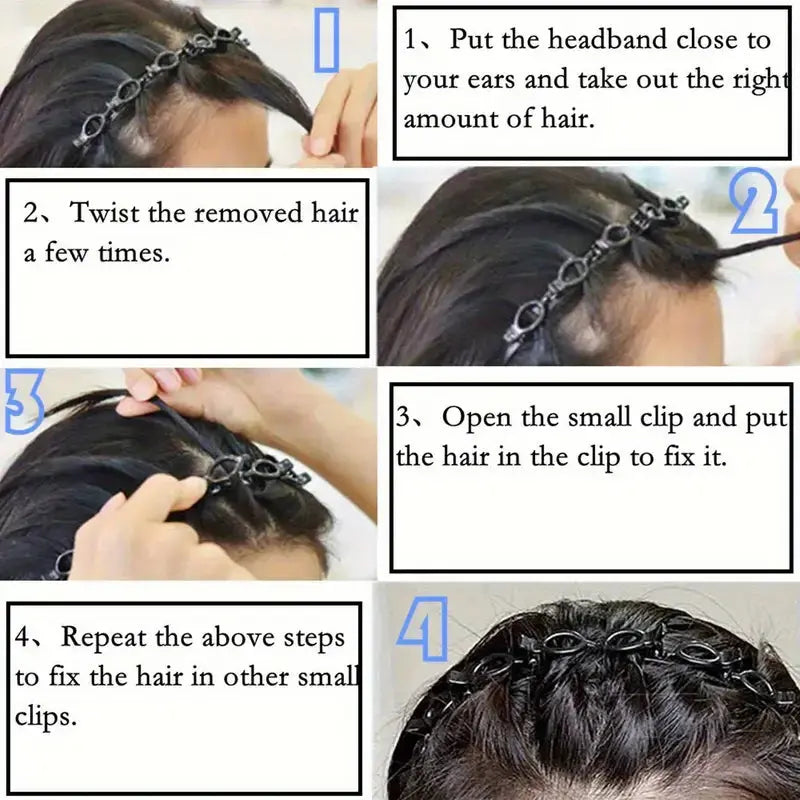 Rynx | Flexible Hair Styling Clip with Adjustable Strong Hold