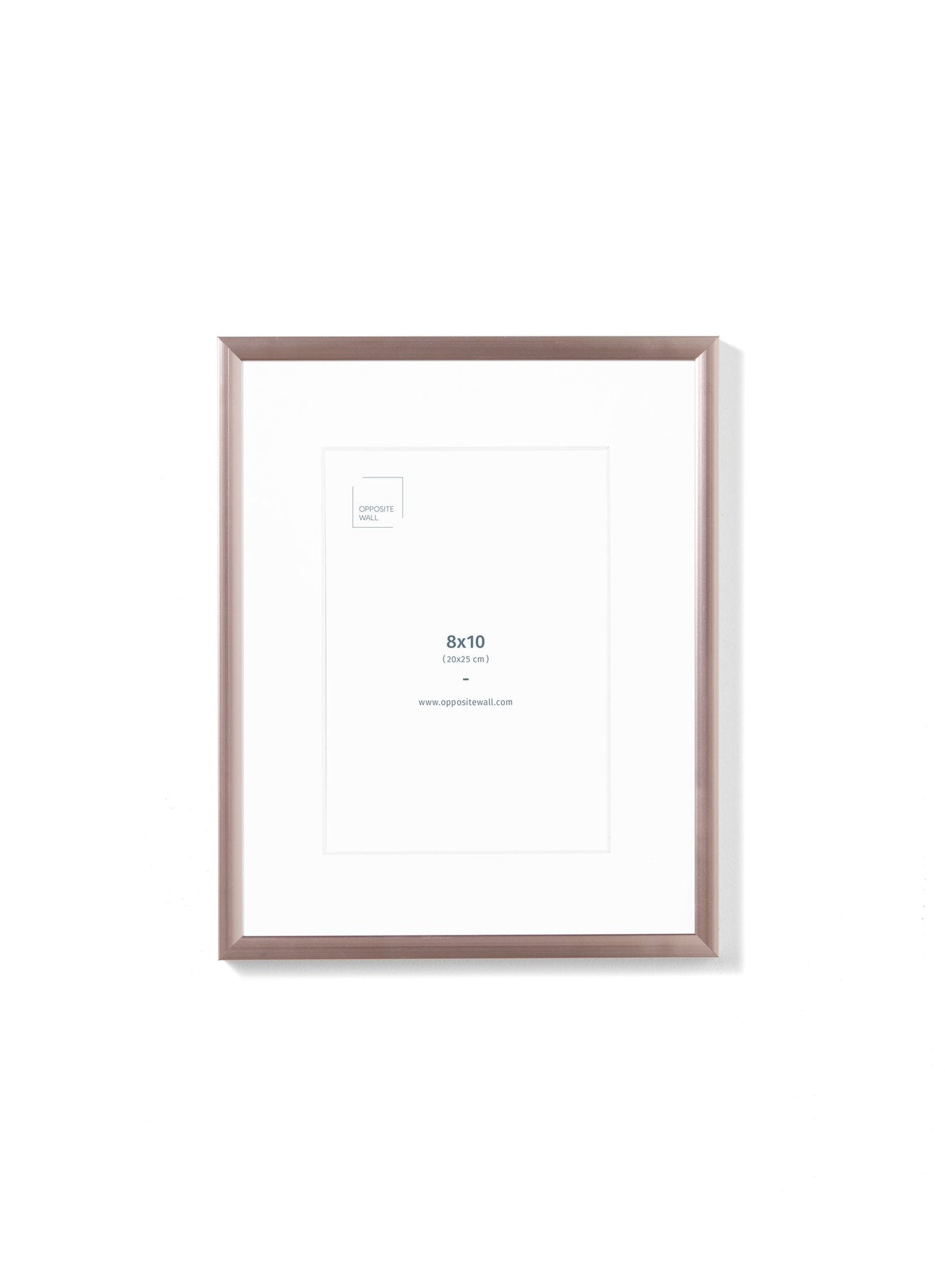 Rynx | Rose Gold Metal Frame, 20x25 cm | 8x10 in