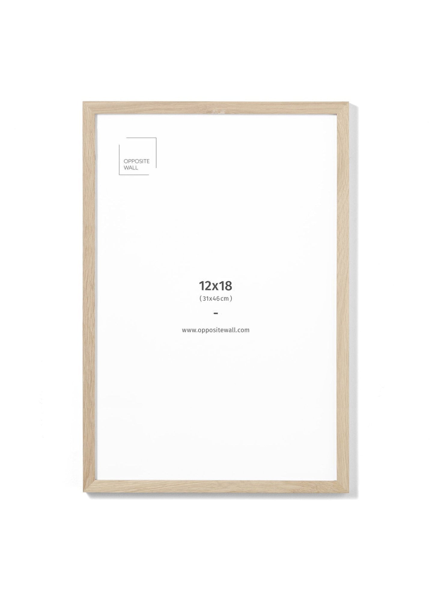 Rynx | Solid oak frame, 12x18 in | 31x46 cm