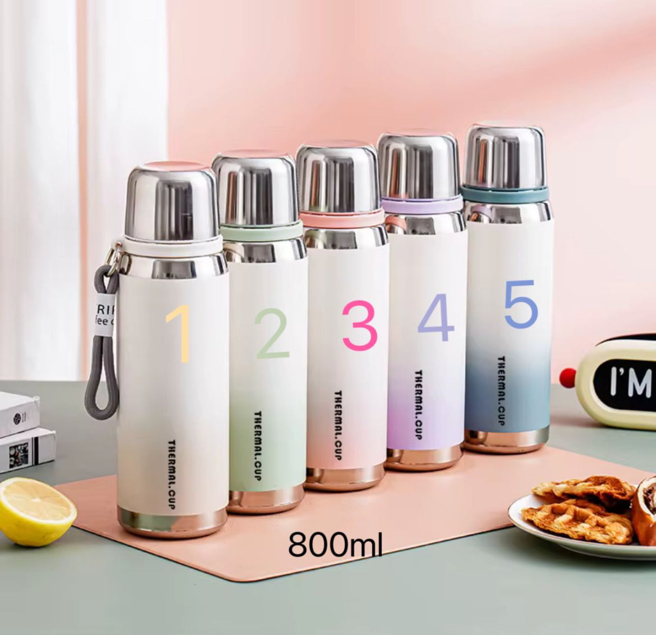 Rynx | Stainless Steel Vacuum Bottle - 800ml
