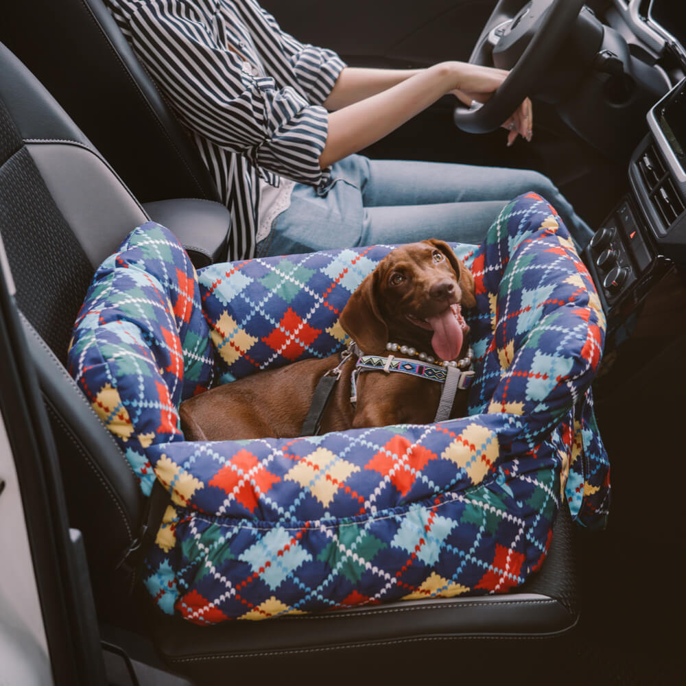 Rynx | time trip pet bolster large dog car seat bed