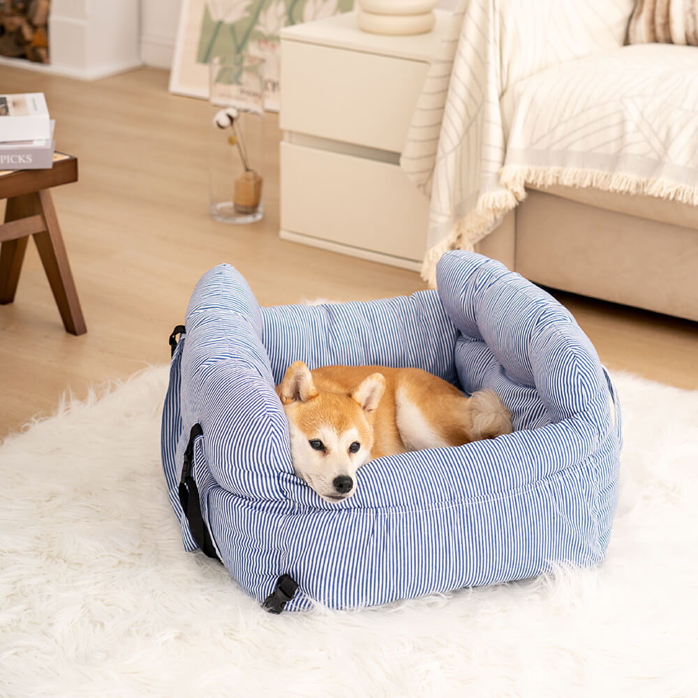Rynx | time trip pet bolster large dog car seat bed