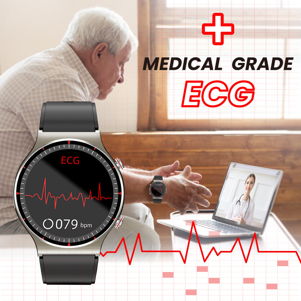 RYNX | Cfda Ekg Blood Oxygen Heart Rate Health Monitoring Smart Watch