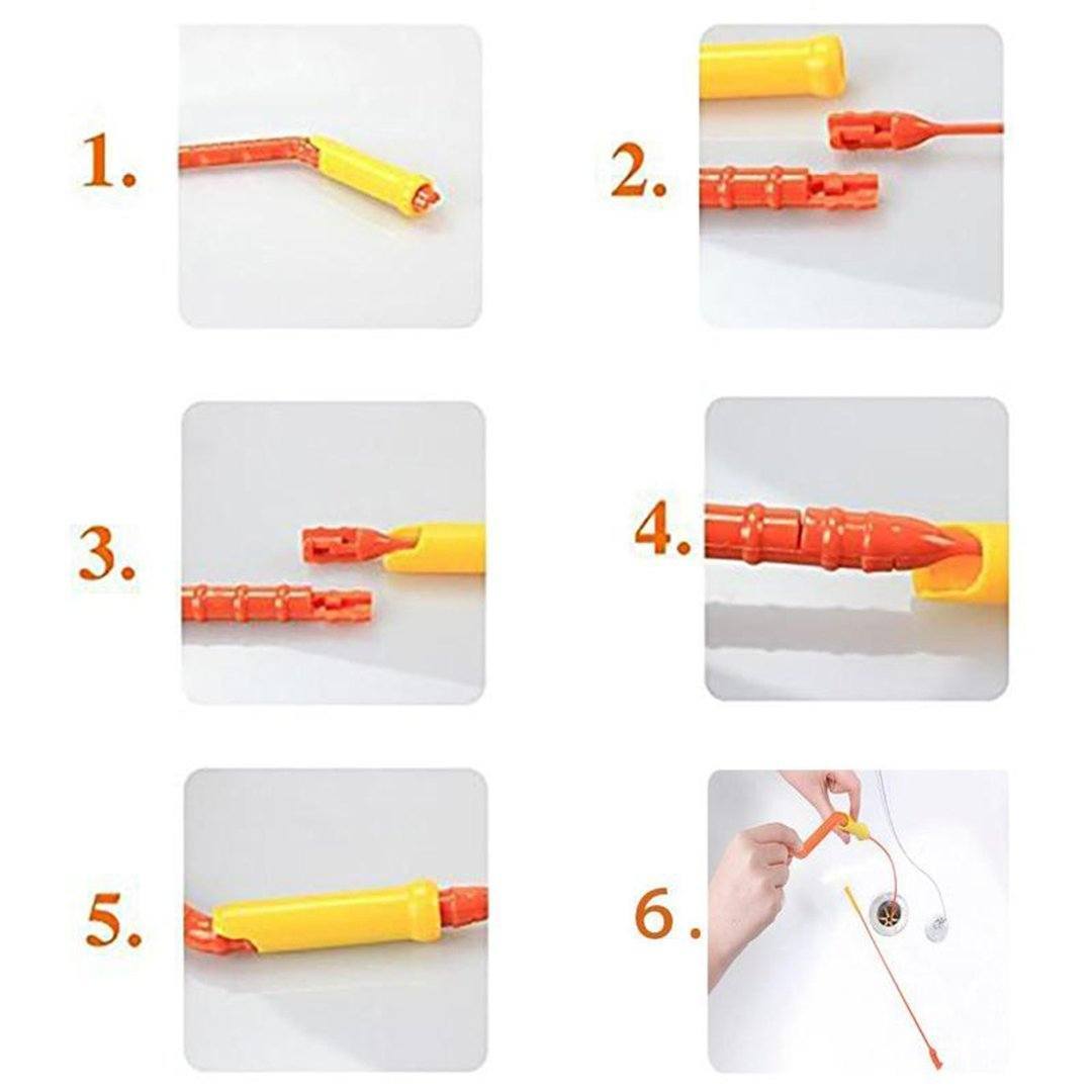 Rynx | Bequee Hair Clog Tool, Anti-Clog Tool for Wastewater Channel
