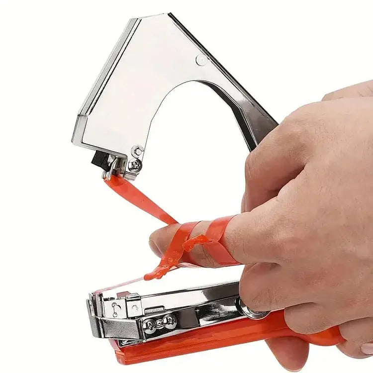 Rynx | Garden Plant Tying Tool Set | 10 Rolls of Tape and 10,000 Staples