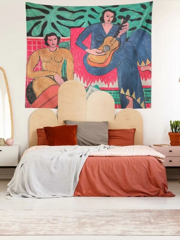 Rynx | Cartoon Women Tapestry