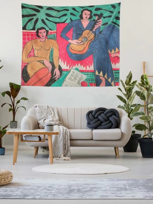 Rynx | Cartoon Women Tapestry
