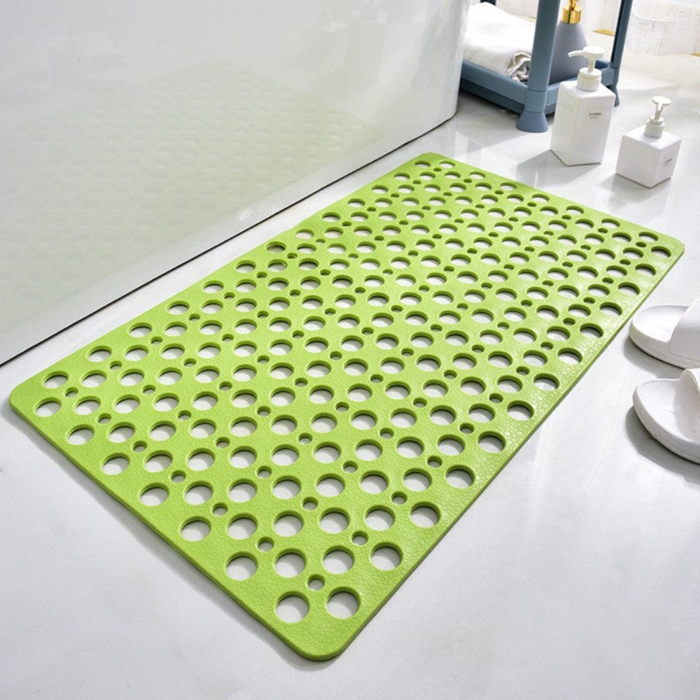Rynx | Non-slip antibacterial bath mat with suction cups | Safe and hygienic bathing solution for families