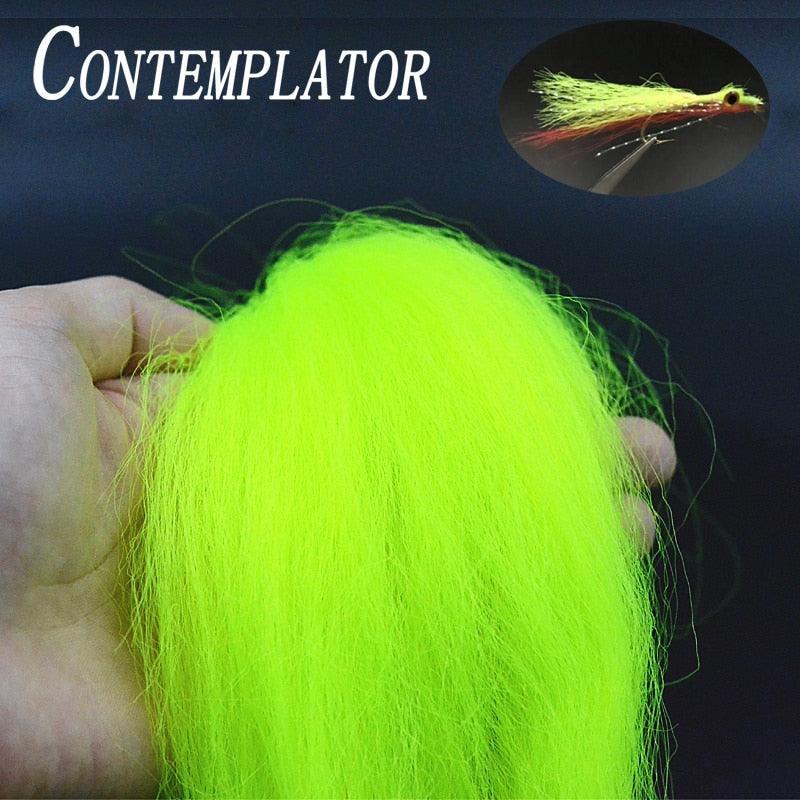 Rynx | Premium Fly-Tying Fiber Set: 12 Vibrant Colors for Creative Streamer Designs