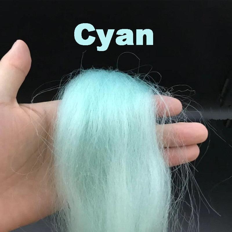 Rynx | Premium Fly-Tying Fiber Set: 12 Vibrant Colors for Creative Streamer Designs