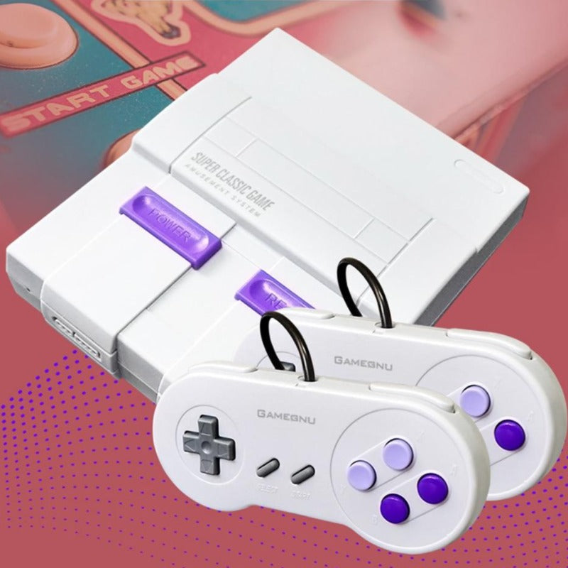 Rynx | Retro Super Classic Game Mini Plug & Play System with Built-in Games