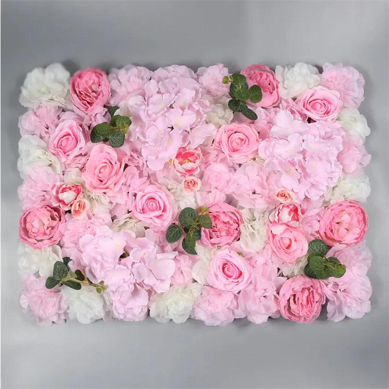 Rynx | Elegant Flower Wall Art Handmade with Cotton, Silk and Artificial Flowers