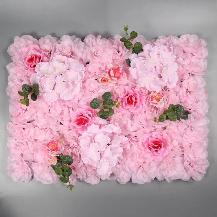 Rynx | Elegant Flower Wall Art Handmade with Cotton, Silk and Artificial Flowers