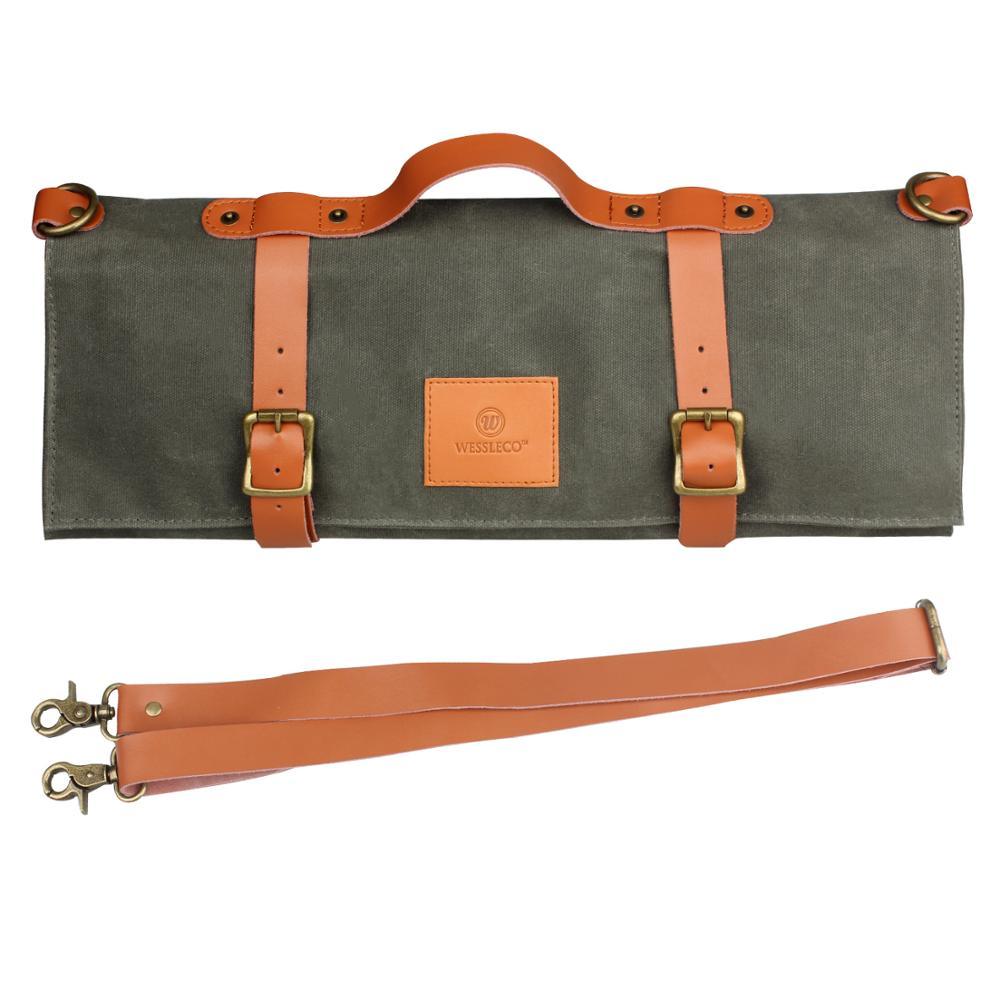 RYNX | Pocket Green Canvas Knife Bag