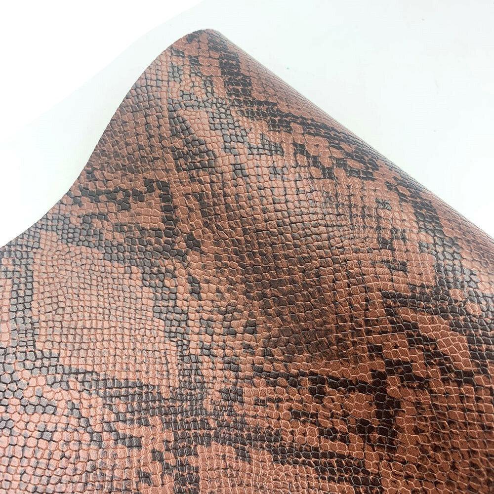 Rynx | Serpentine Snake Skin Faux Leather Craft Kit - Create Trendy DIY Projects with Ease