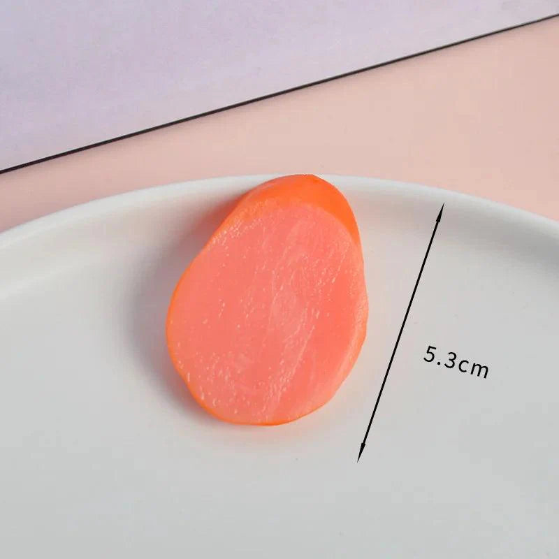 Rynx | Realistic Miniature Steak Replica for Dollhouses – Perfect Fake Food Props for Creative Play and Photography