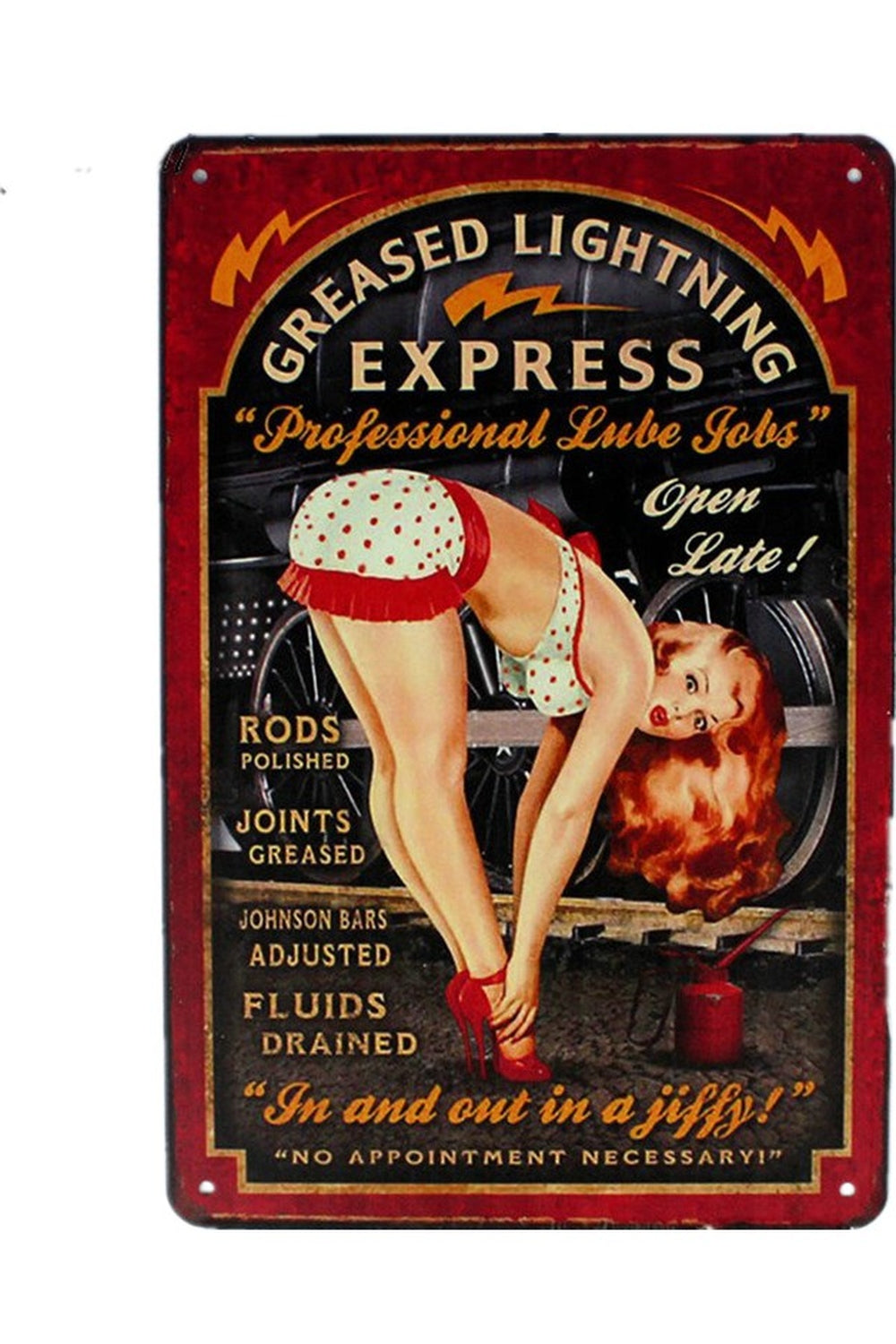 Rynx | Service Girl Vintage Poster