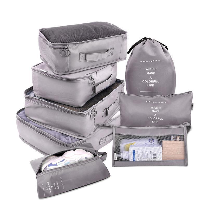 Rynx | Travel Smart: versatile 8/6/1-piece organizer set for effortless packing