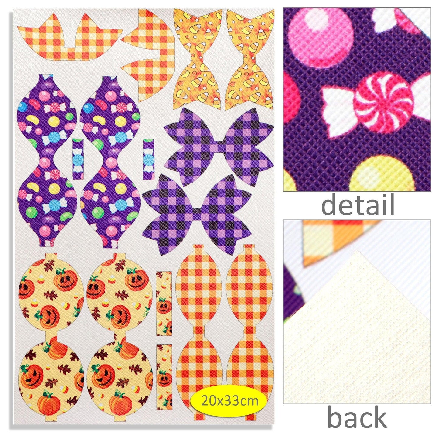 Rynx | Spooky Season Cartoon Leather DIY Craft Kit: Creative Project Bundle