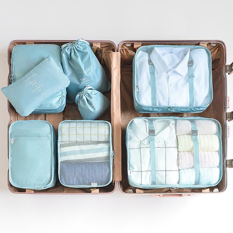 Rynx | Travel Smart: versatile 8/6/1-piece organizer set for effortless packing