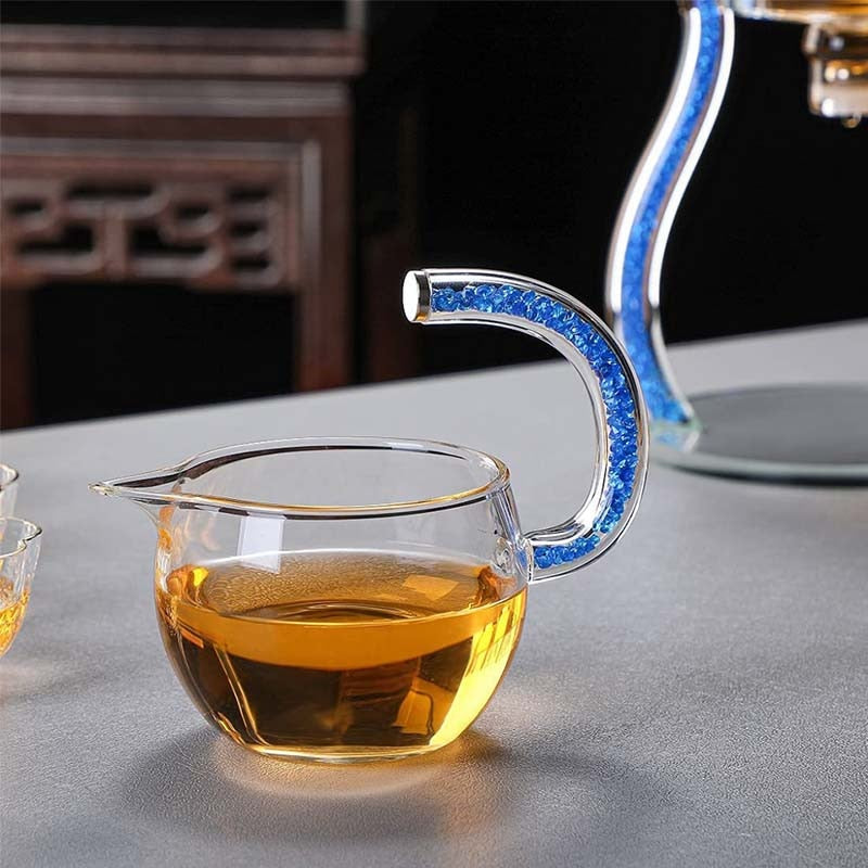 Rynx | Crystal Glass Fancy Magnetic Tea Infuser