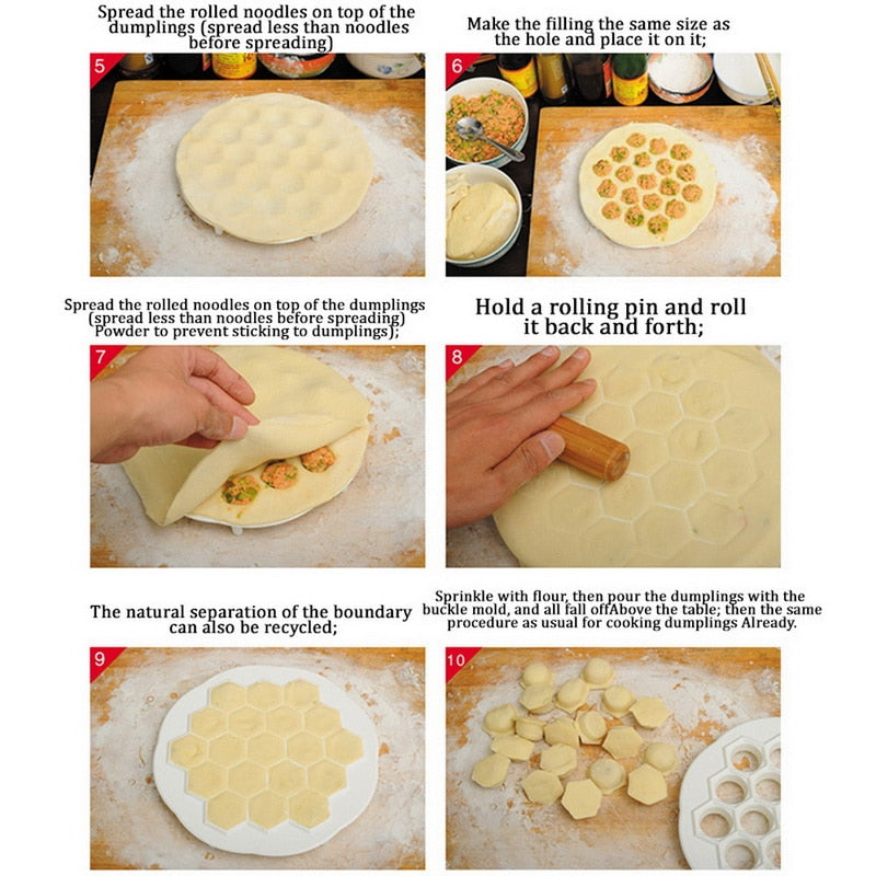 Rynx | Easy Dumpling Maker Dough Press Mould