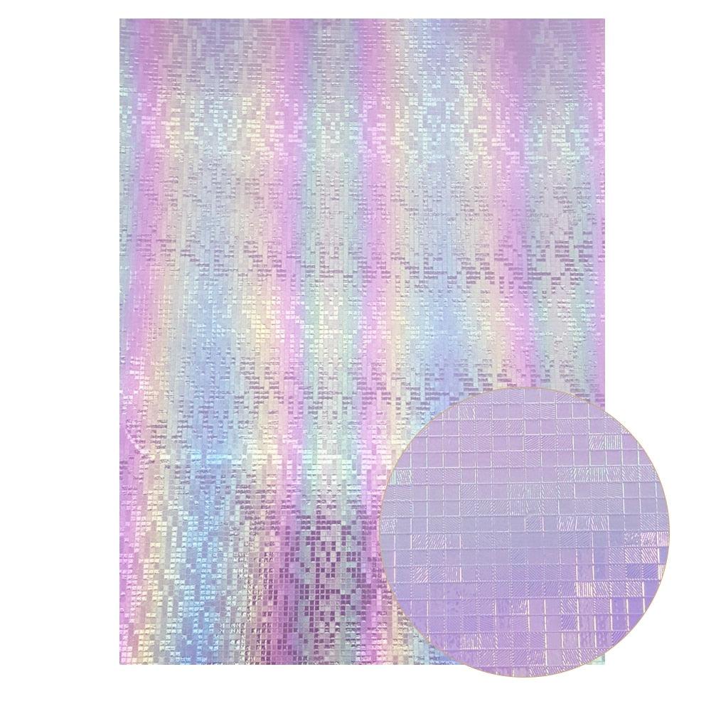 Rynx | Sparkling Violet Faux Leather Fabric - A Must-Have for Sparkling DIY Projects
