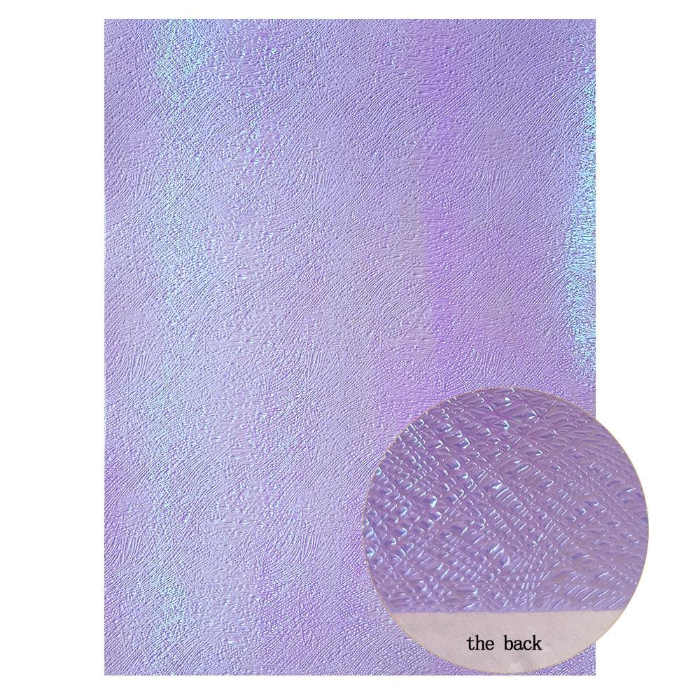 Rynx | Sparkling Violet Faux Leather Fabric - A Must-Have for Sparkling DIY Projects