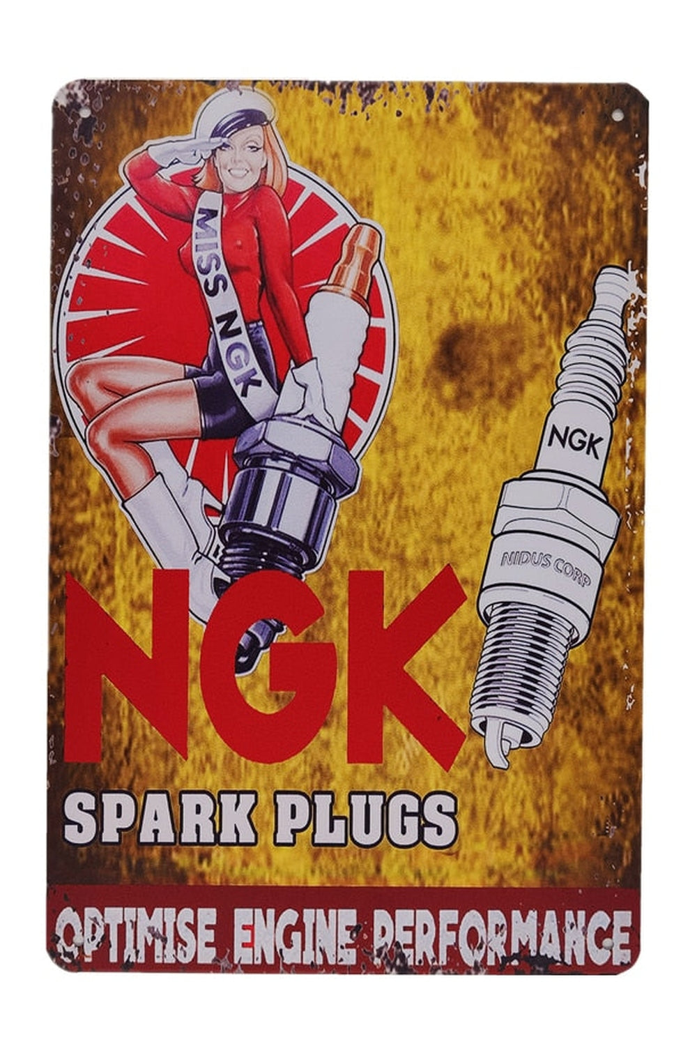 Rynx | Service Girl Vintage Poster