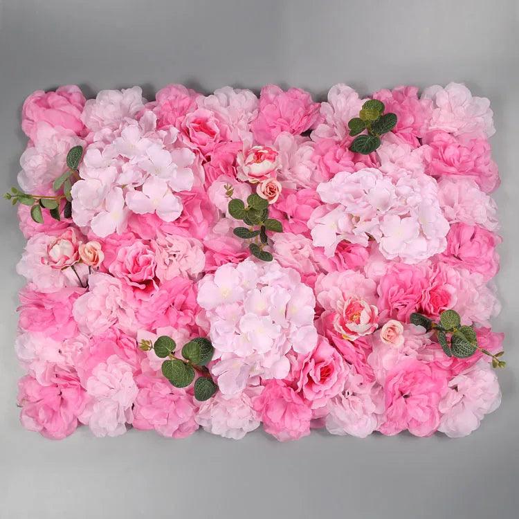 Rynx | Elegant Flower Wall Art Handmade with Cotton, Silk and Artificial Flowers