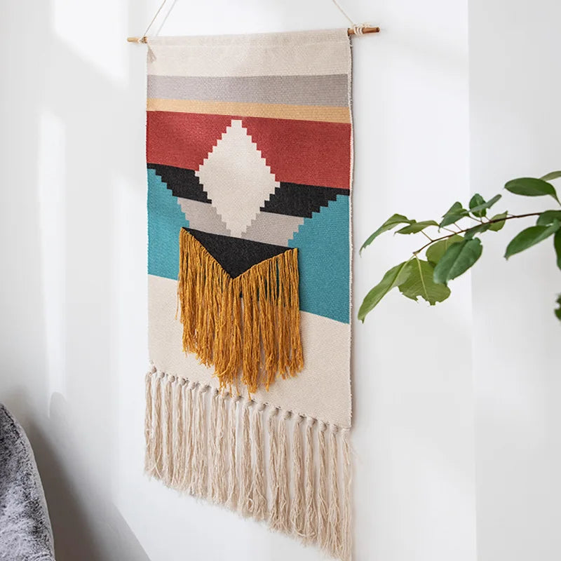 Rynx | Boho Fringe Wall Tapestry