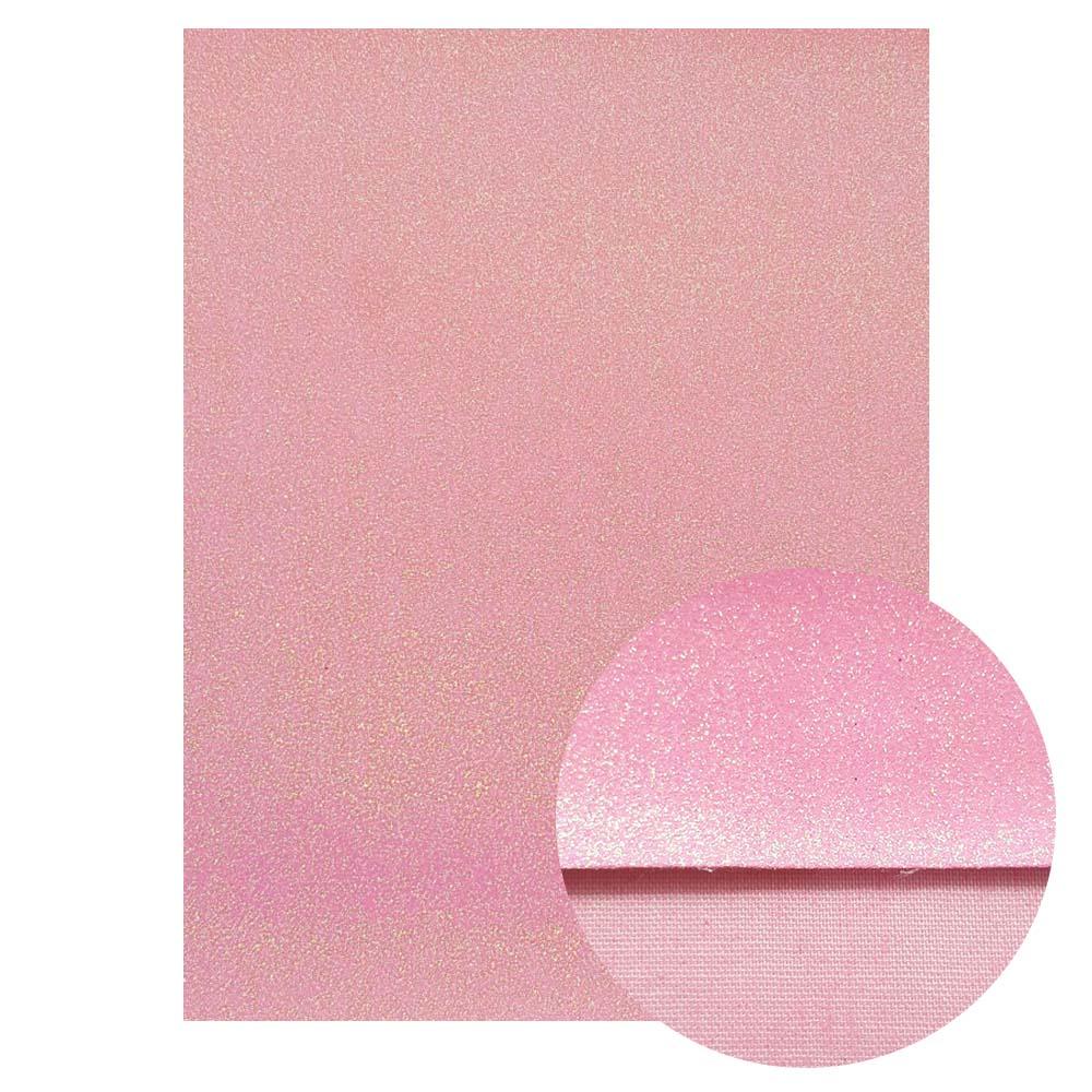 Rynx | Sparkling Pink Faux Leather Crafting Sheets - Elevate your DIY projects