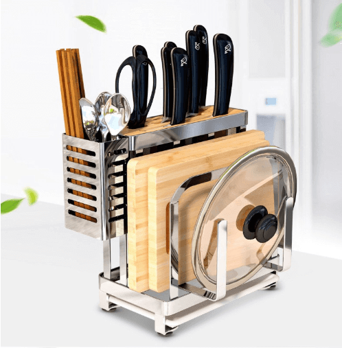 Rynx | Stainless Steel Kitchen Utensils Organizer Drying Rack
