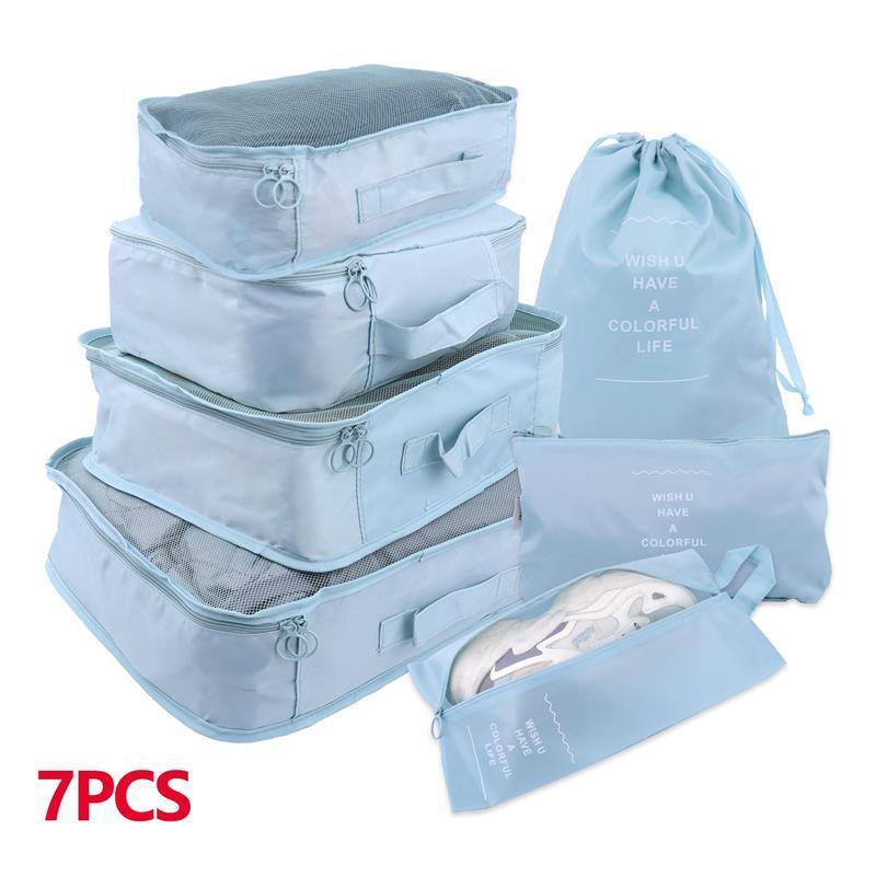 Rynx | Travel Smart: versatile 8/6/1-piece organizer set for effortless packing