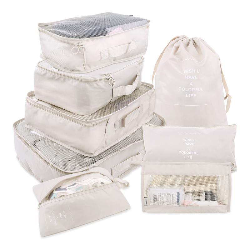 Rynx | Travel Smart: versatile 8/6/1-piece organizer set for effortless packing