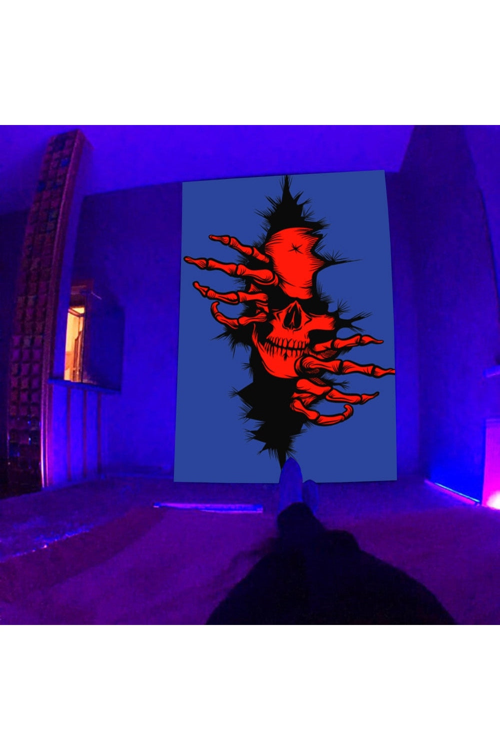 Rynx | Skull Wall Tapestry Art