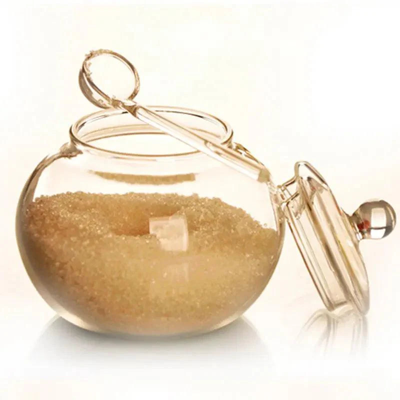 Rynx | Elegant 250ml glass spice and candy jar - Chic home storage solution