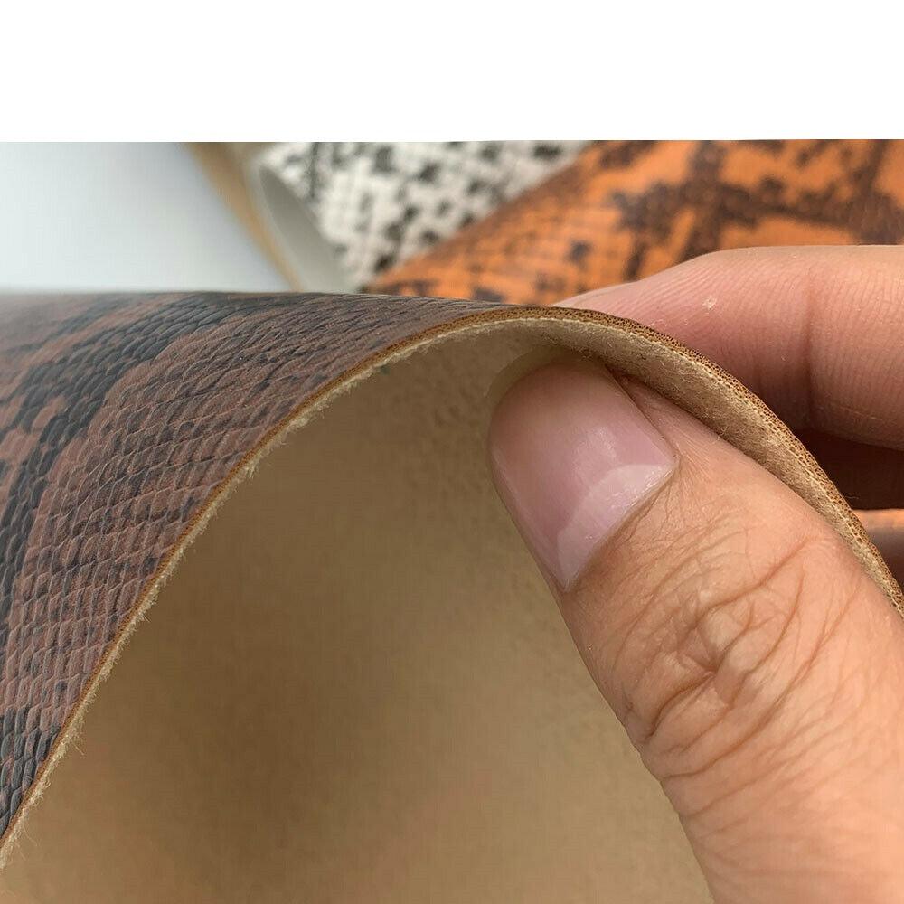 Rynx | Serpentine Snake Skin Faux Leather Craft Kit - Create Trendy DIY Projects with Ease