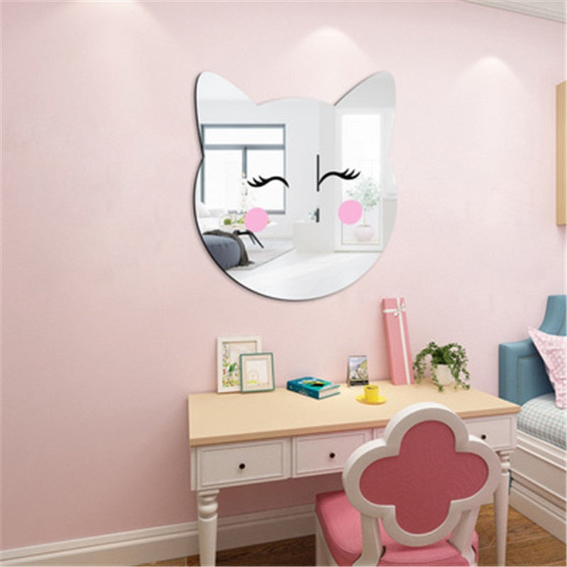 Rynx | Acrylic Cat Mirror Wall Sticker