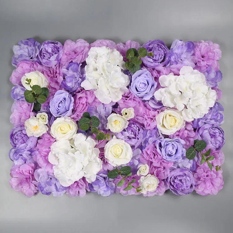 Rynx | Elegant Flower Wall Art Handmade with Cotton, Silk and Artificial Flowers