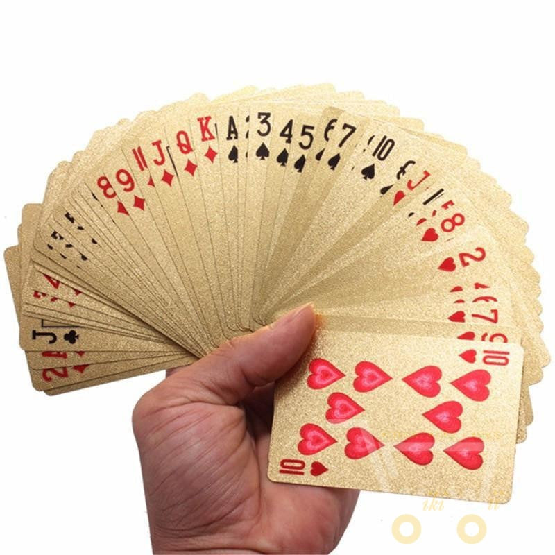 RYNX | 24K Gold-Plated Playing Card With Wooden Box