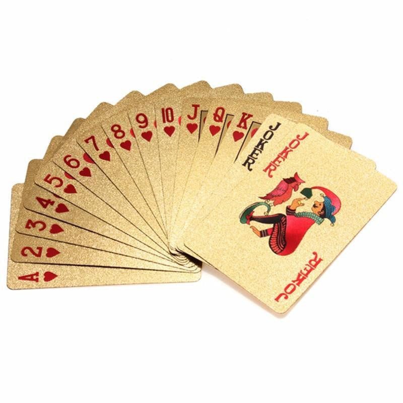 RYNX | 24K Gold-Plated Playing Card With Wooden Box