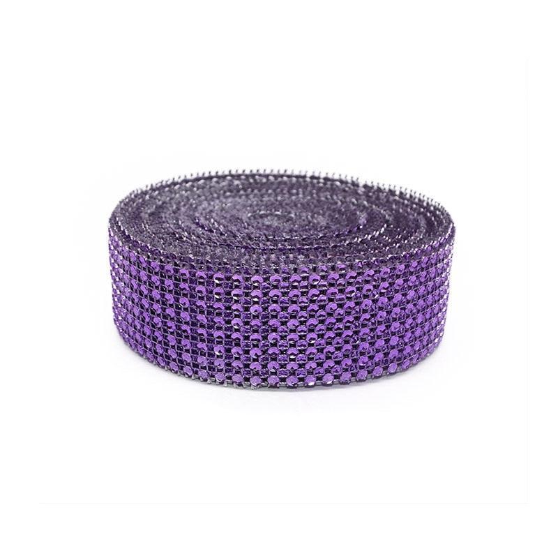 Rynx | Radiant Rhinestone Mesh Ribbon for Luxurious Craft Creations